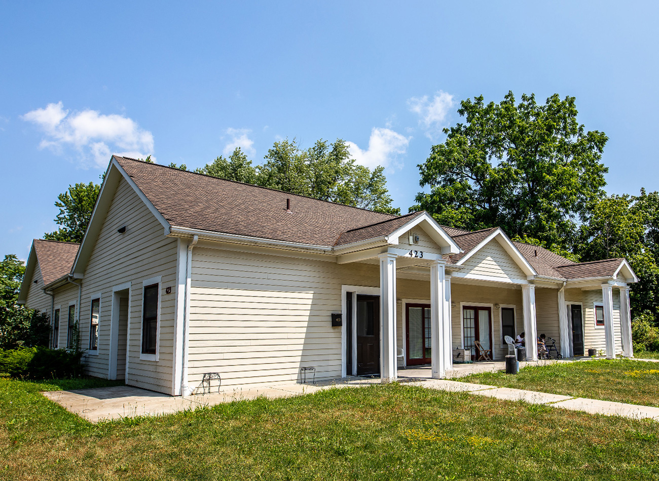 Monroe Street House licensed community residence; BFNC housing programs